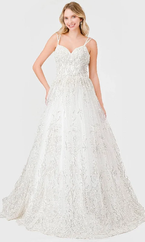 Wedding dress: different body types wow--Aspeed Design MS0004 - Glittered Backless Bridal Dress Wedding dress: different body types wow--Aspeed Design MS0004 - Glittered Backless Bridal Dress