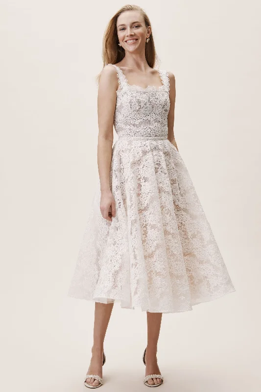 Wedding dress pastel colors romantic vibe--Bronx & Banco Britney Dress