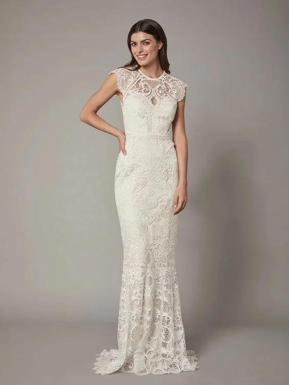 Dress for wedding fall season rustic chic--Catherine Deane Merry Gown