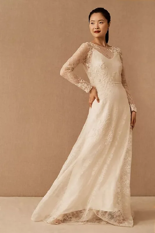 Wedding dress that is impressive glam--BHLDN Jenny Yoo Cosette Gown