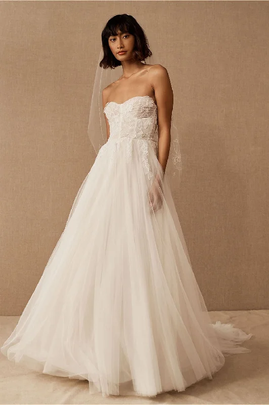 Wedding dress: dress codes for the day--BHLDN Jenny Yoo Jessilyn Gown