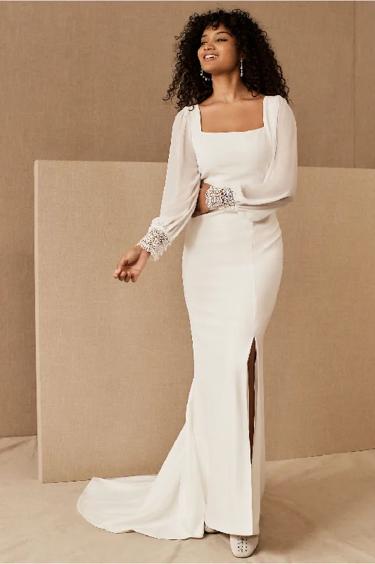 Wedding dress holiday celebration joy wow--BHLDN Jenny Yoo Myla Gown