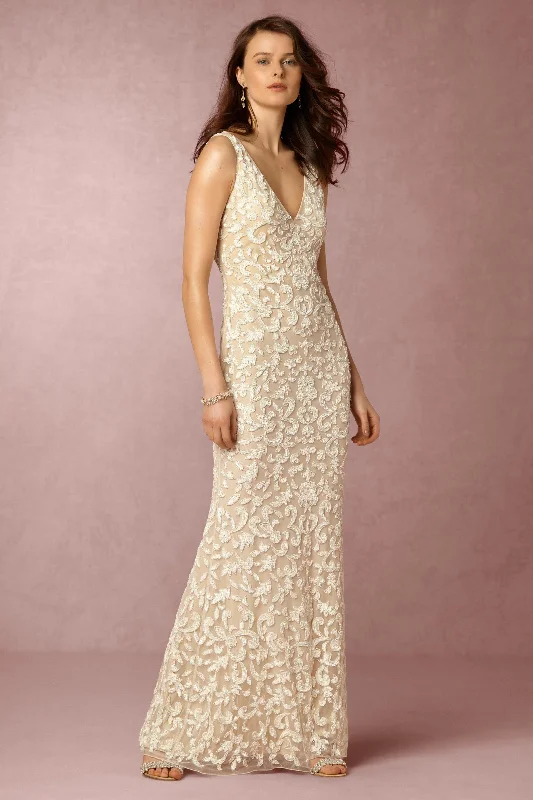 Dress for wedding joyous occasion happy--BHLDN Lotus Threads Meghan Gown