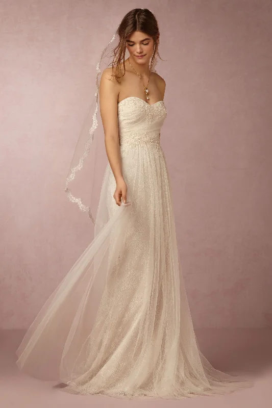 Wedding dress: accessorize the look--BHLDN Marchesa Notte Lilou Gown