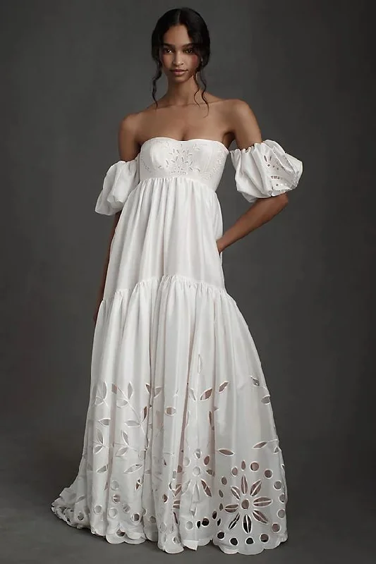 Wedding dress: feel confident and good--BHLDN Marina Gown