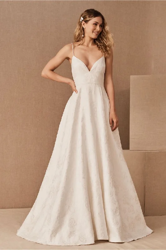 Dress for wedding spring season garden look--BHLDN Sachin & Babi Penny Gown