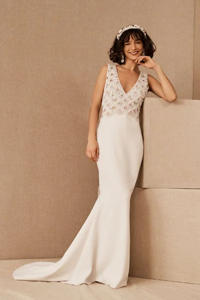 Dress for wedding elegant style timeless era--BHLDN Sachin & Babi Sia Gown