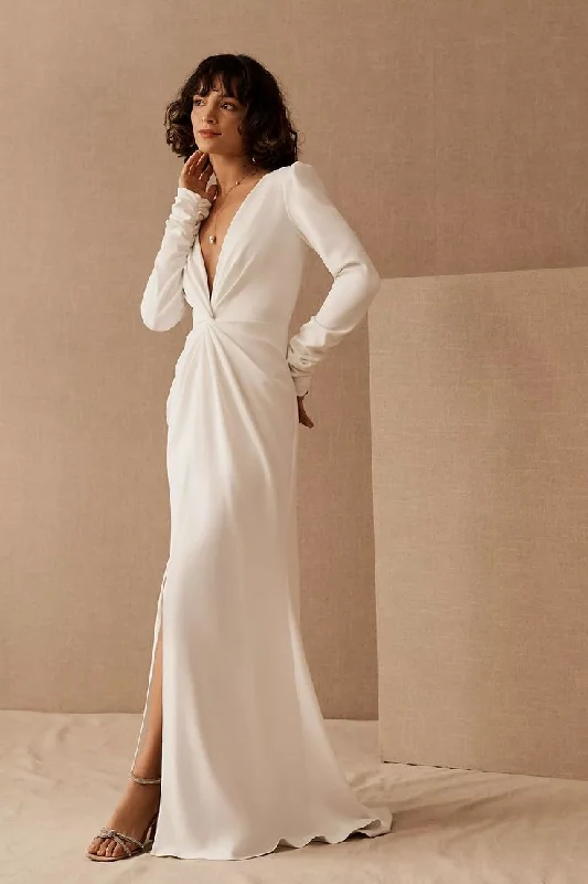 Dress for wedding lively celebration fun--BHLDN Tadashi Shoji Dawson Gown