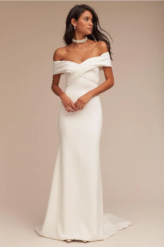 Wedding dress with sequins and sparkle night--BHLDN Theia Blake Gown