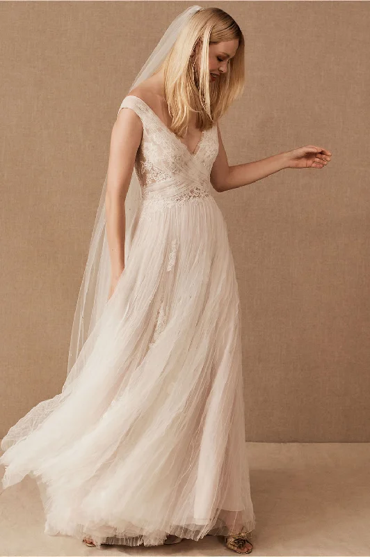 Dress for wedding gorgeous style wow--BHLDN Watters Malone Gown