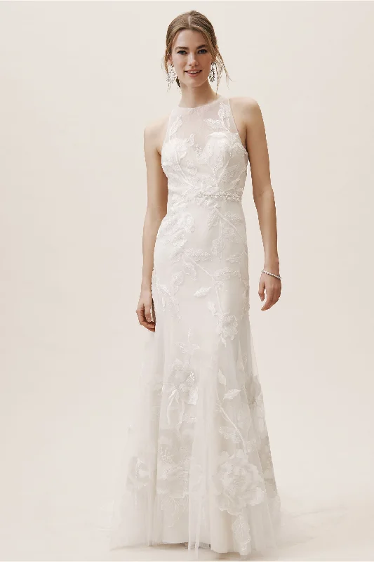 Wedding dress that is total knockout wow--BHLDN Willowby by Watters Prescott Gown
