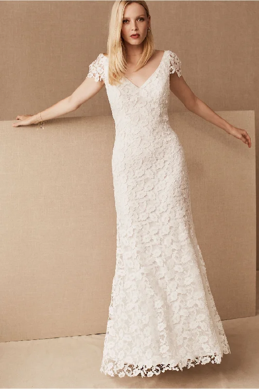 Wedding dress: the perfect fit advice--BHLDN Wtoo Francila Gown