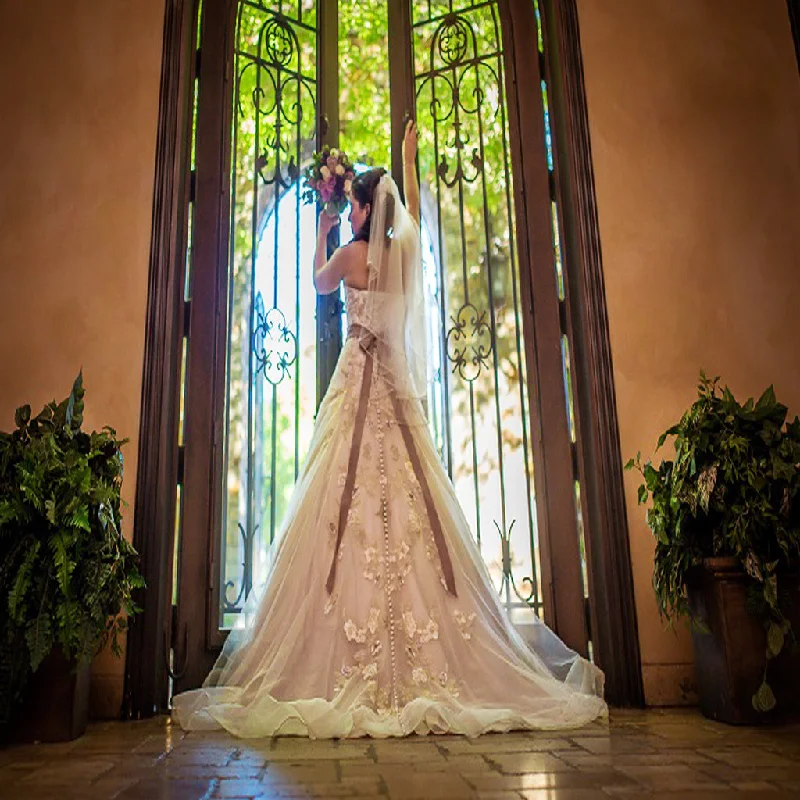 Wedding dress: what to wear help guide--Charming Light Pink Strapless Gorgeous Appliques Beading Long A-line Wedding Dresses, AB1114 Wedding dress: what to wear help guide--Charming Light Pink Strapless Gorgeous Appliques Beading Long A-line Wedding Dresses, AB1114