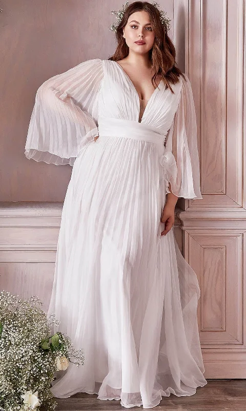 Wedding dress inspired by vintage era glam--Cinderella Divine Bridal CD242WC