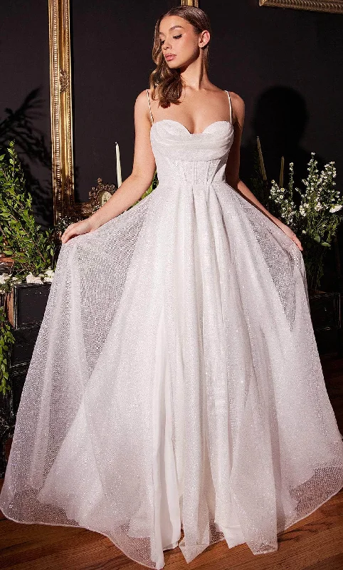 Dress for wedding plus size women choices--Cinderella Divine CD253W - Glitter-Embellished Bridal Gown Dress for wedding plus size women choices--Cinderella Divine CD253W - Glitter-Embellished Bridal Gown