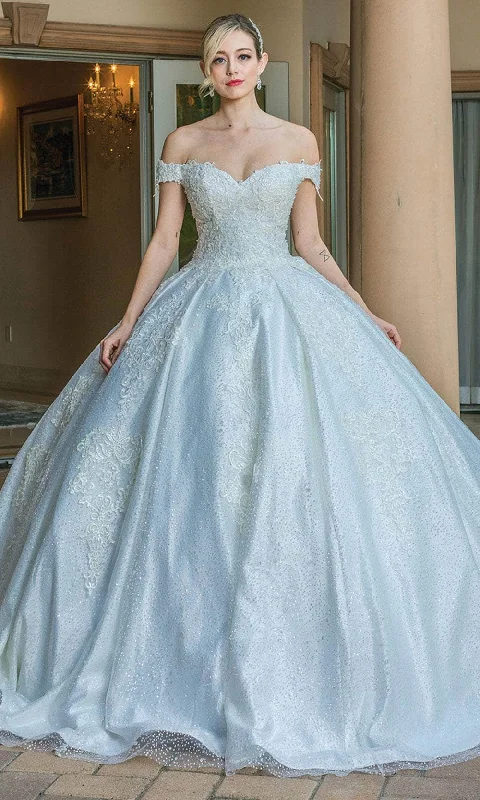 Wedding dress with tights winter special--Dancing Queen 0169 - Sweetheart Neck Off-Shoulder Ballgown Wedding dress with tights winter special--Dancing Queen 0169 - Sweetheart Neck Off-Shoulder Ballgown