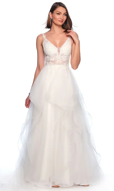 Wedding dress that is attention-grabbing now--Dave & Johnny Bridal 11563 - Embroidered A-Line Bridal Gown Wedding dress that is attention-grabbing now--Dave & Johnny Bridal 11563 - Embroidered A-Line Bridal Gown