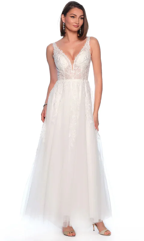 Dress for wedding sophisticated look elegant--Dave & Johnny Bridal 11950 - Sleeveless Leaf Ornate Bridal Gown Dress for wedding sophisticated look elegant--Dave & Johnny Bridal 11950 - Sleeveless Leaf Ornate Bridal Gown