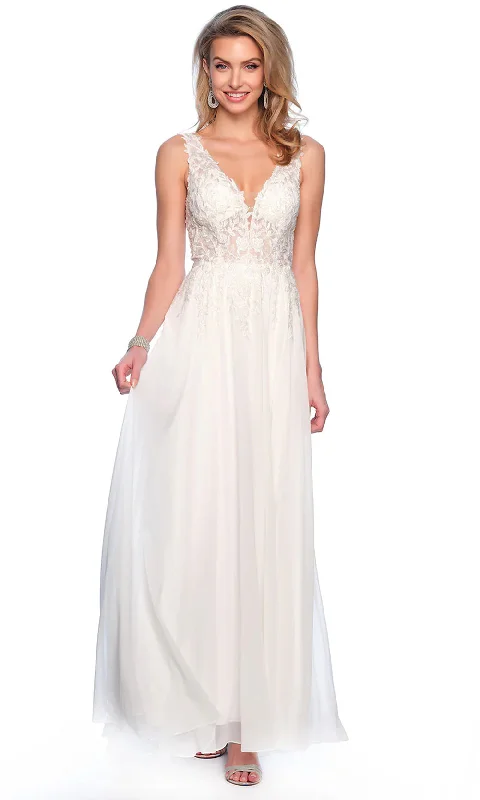 Wedding dress that is age-appropriate look--Dave & Johnny Bridal 11952 - Sleeveless Applique Bridal Gown Wedding dress that is age-appropriate look--Dave & Johnny Bridal 11952 - Sleeveless Applique Bridal Gown