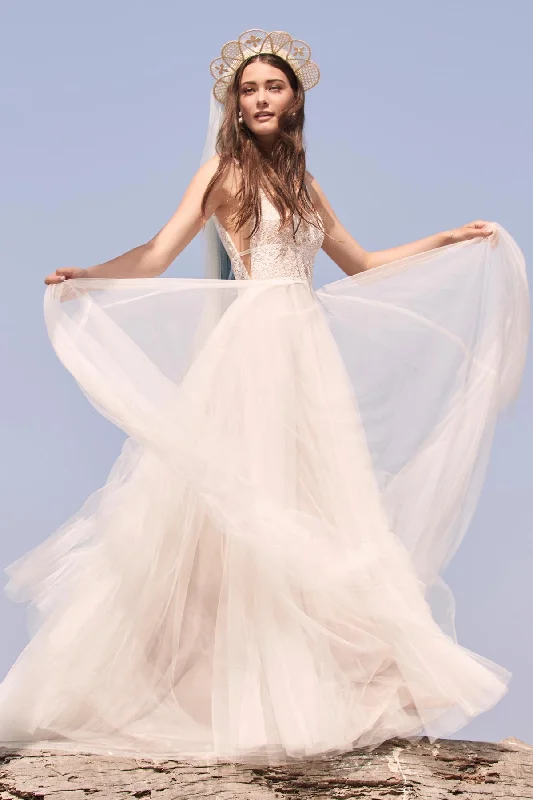 Wedding dress masquerade ball themes fun--Delena | Willowby - Watters
