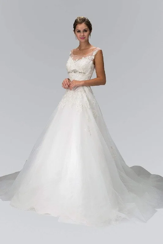 Wedding dress Hollywood party themes style--Elizabeth K Bridal GL1355