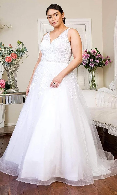 Wedding dress with pockets convenient choice--Elizabeth K Bridal GL1949