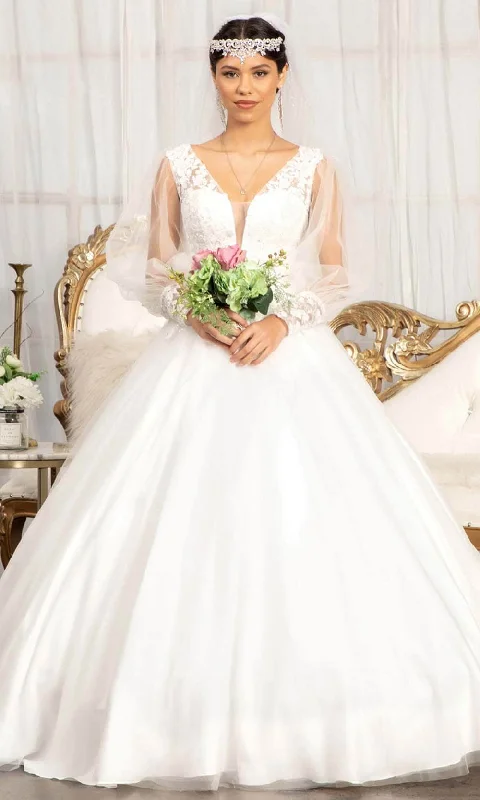 Wedding dress: different body types wow--Elizabeth K GL1981