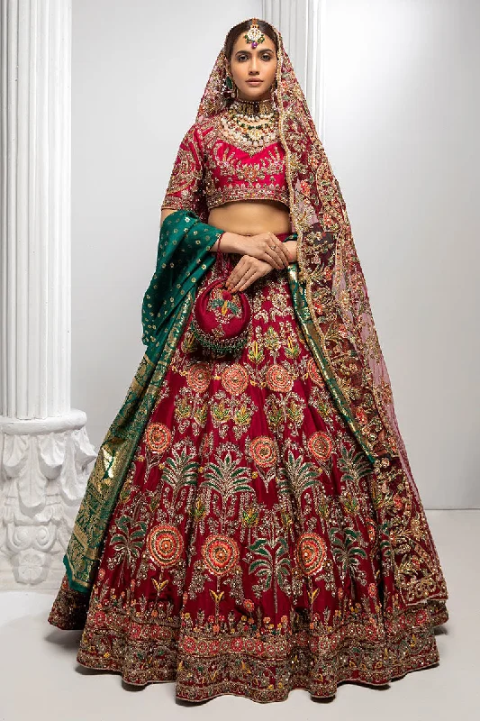 Wedding dress with long formal gloves formal--Floral Pakistani Bridal Wedding Dress Lehnga Choli Wedding dress with long formal gloves formal--Floral Pakistani Bridal Wedding Dress Lehnga Choli