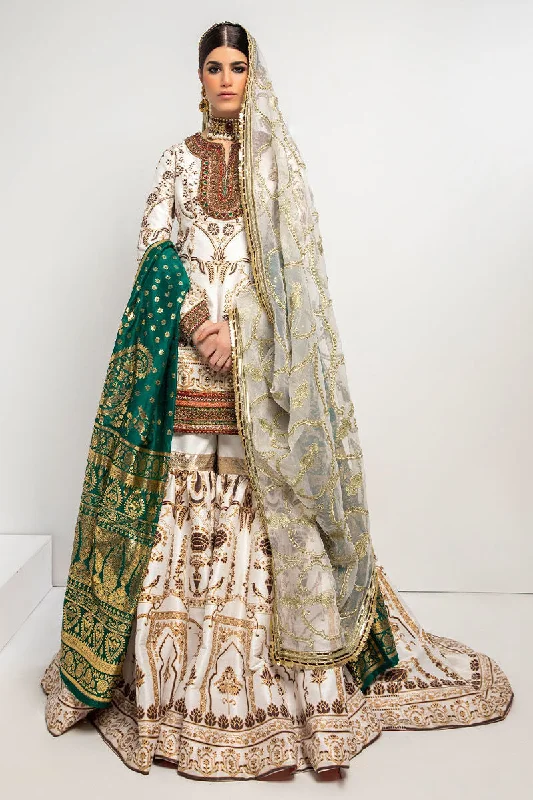 Wedding dress easy returns choice now--Furshi Gharara Pakistani Wedding Dress