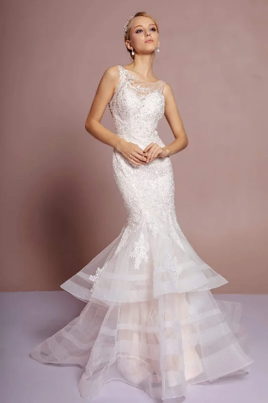 Wedding dress that is show-stopping fab--GLS by Gloria GL2689