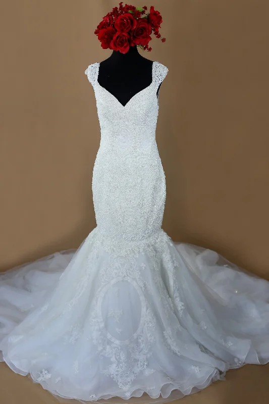 Dress for wedding sophisticated look elegant--Haute Couture Mermaid Wedding Dress (#Sequoria) Dress for wedding sophisticated look elegant--Haute Couture Mermaid Wedding Dress (#Sequoria)