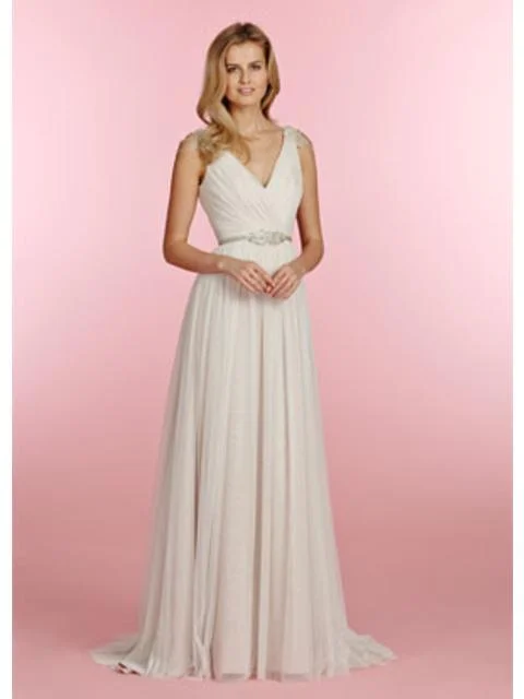 Wedding dress: how to choose help now--Hayley Paige BLUSH - Giada 1501 Sample Gown