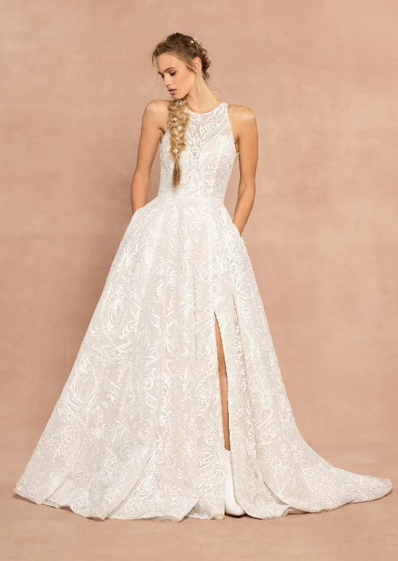 Wedding dress that is show-stopping fab--Hayley Paige - Suki Sample Gown