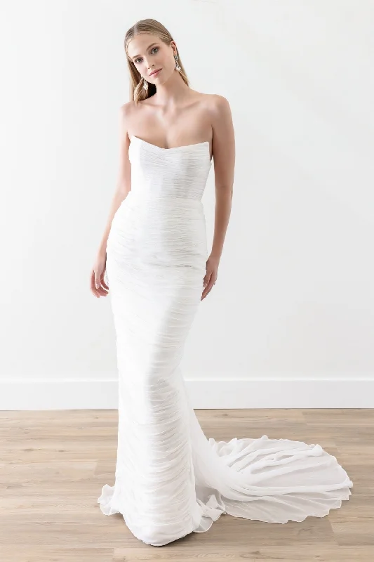 Dress for wedding spring season garden look--Ilaria | Watters