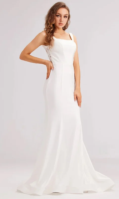 Dress for wedding beautiful style wow--J'Adore Dresses J23039 - Sleeveless Illusion Back Prom Gown Dress for wedding beautiful style wow--J'Adore Dresses J23039 - Sleeveless Illusion Back Prom Gown