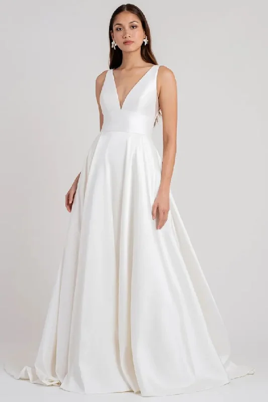 Wedding dress that is timeless classic style--Jenny Yoo Channing Gown
