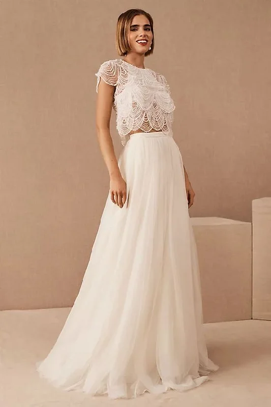 Wedding dress that is show-stopping fab--Jenny Yoo Hannah Skirt