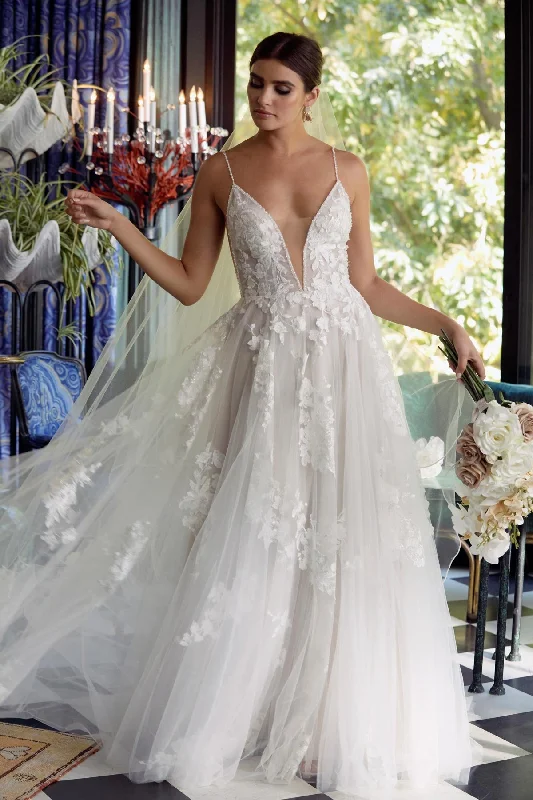 Wedding dress jewel tones rich style great--Joelle | Wtoo - Watters