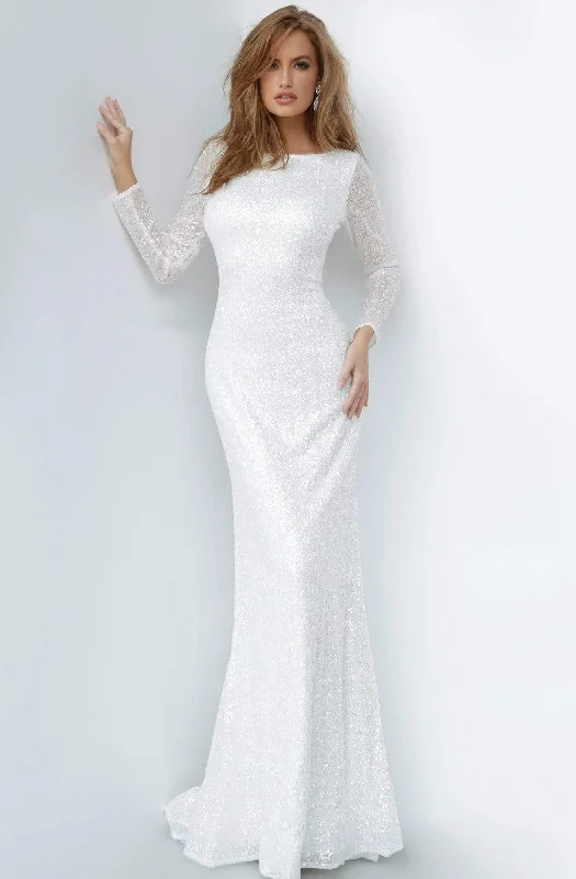 Dress for wedding chic style effortless vibe--Jovani 2927