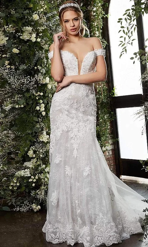 Dress for wedding joyous occasion happy--Jovani Bridal JB07266 Trumpet Gown