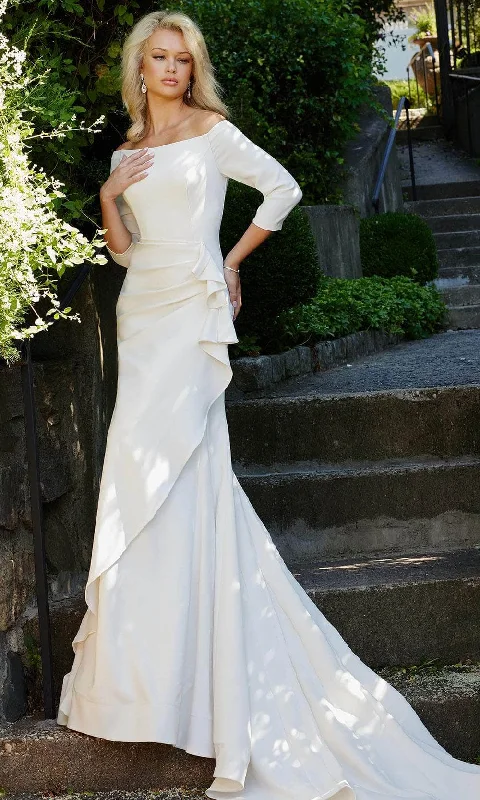 Wedding dress made in USA support small--Jovani Bridal JB07456 - Bridal Gown