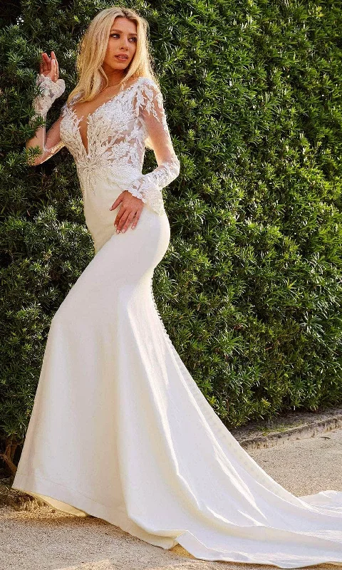 Wedding dress that is comfortable for dancing--Jovani Bridal JB07632 - Bridal Gown