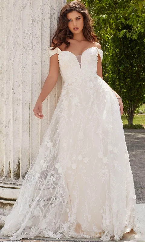 Wedding dress like Meghan Markle's style icon--Jovani Bridal JB220002 - Bridal Gown Wedding dress like Meghan Markle's style icon--Jovani Bridal JB220002 - Bridal Gown