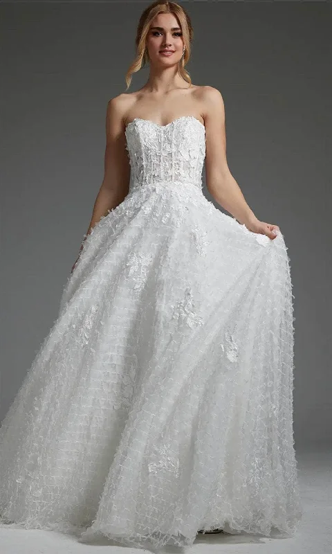 Dress for wedding trendy style fashion look--Jovani JB07165 - Sweetheart Corset Bridal Gown Dress for wedding trendy style fashion look--Jovani JB07165 - Sweetheart Corset Bridal Gown