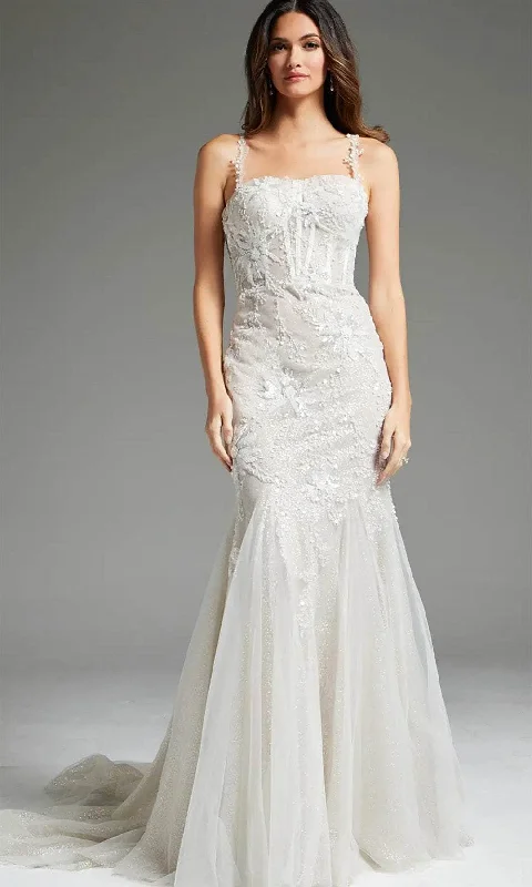 Wedding dress positive reviews best choice--Jovani JB40631 - Beaded Appliqued Mermaid Bridal Gown Wedding dress positive reviews best choice--Jovani JB40631 - Beaded Appliqued Mermaid Bridal Gown