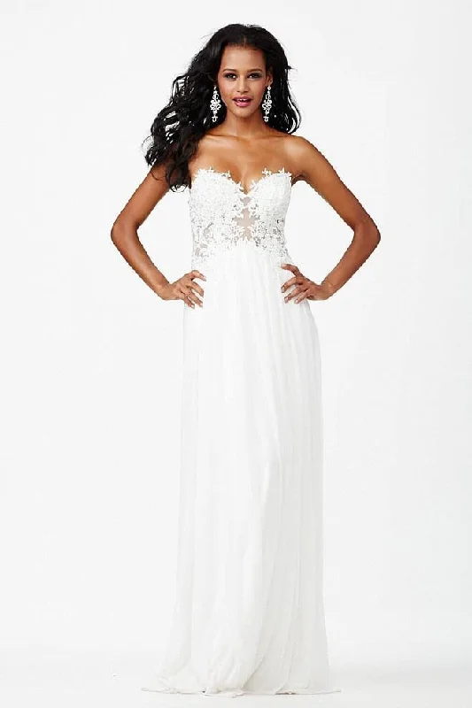 Wedding dress that is unique and modern now--Jovani JVN30805