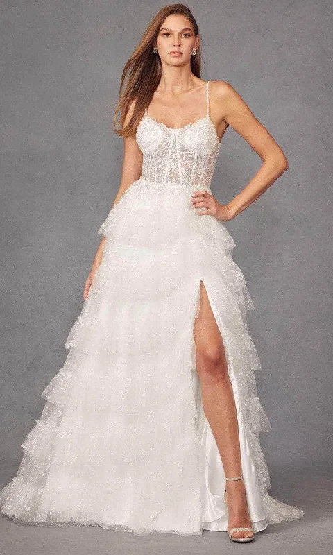 Dress for wedding radiant style glowing--Juliet Dresses JT2464AW - Scoop Neck A-Line Bridal Gown Dress for wedding radiant style glowing--Juliet Dresses JT2464AW - Scoop Neck A-Line Bridal Gown