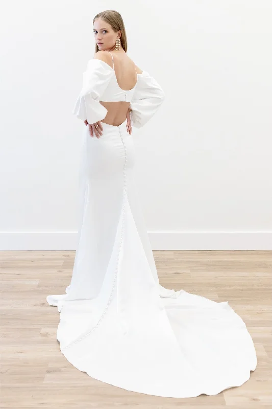 Wedding dress for women over 50 elegant--Kamaria | Willowby - Watters