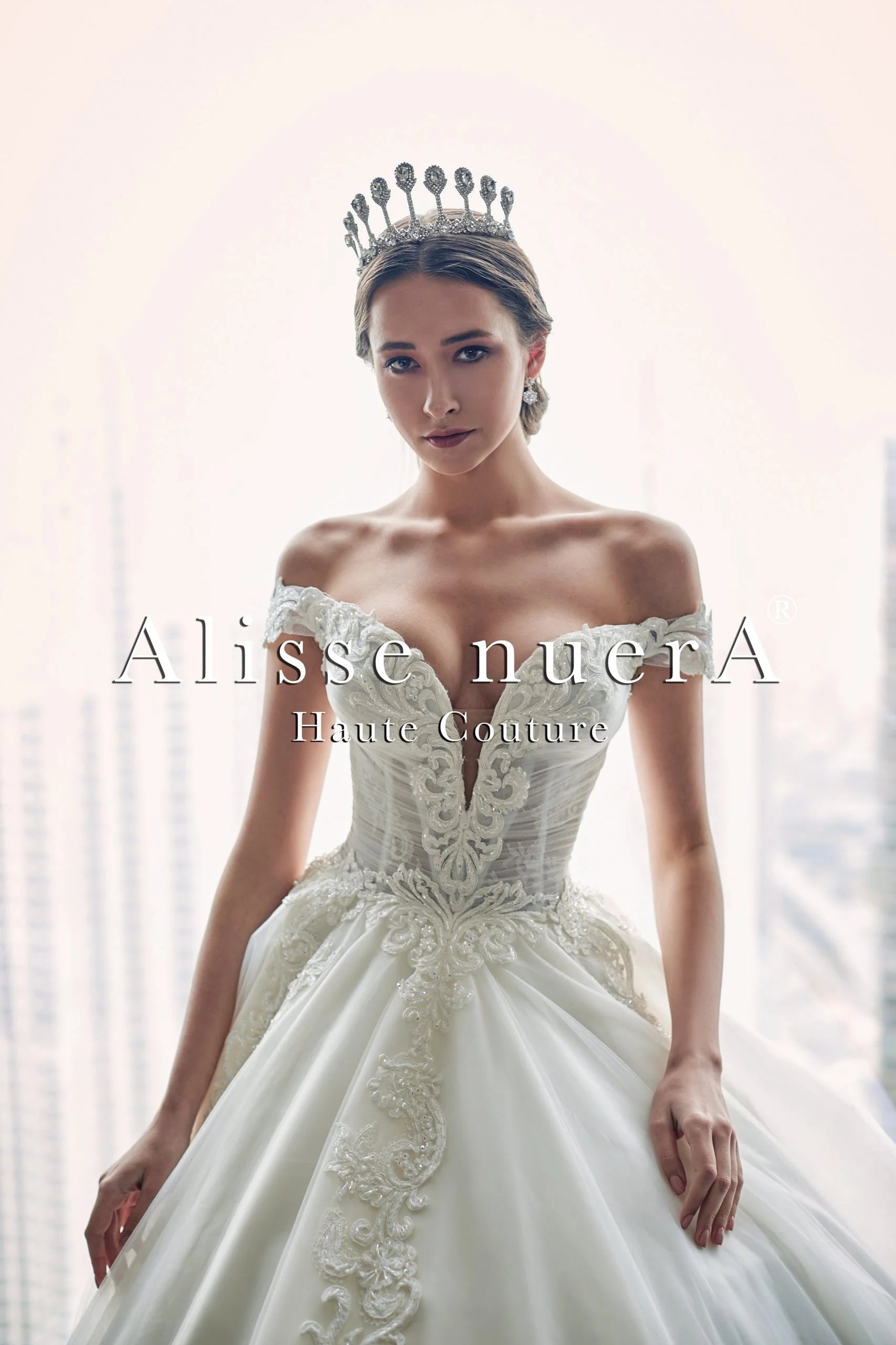 Wedding dress supports cause you want help--Lace Applique and Draped Tulle Romantic Bridal Dress with Deep V Decolletage Wedding dress supports cause you want help--Lace Applique and Draped Tulle Romantic Bridal Dress with Deep V Decolletage