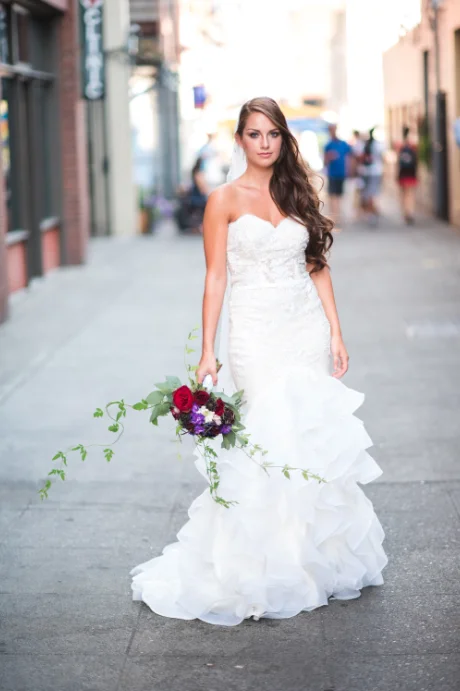 Wedding dress that is attention-grabbing now--Lace Over Tulle Tiered Mermaid Gown (#Chloe) Wedding dress that is attention-grabbing now--Lace Over Tulle Tiered Mermaid Gown (#Chloe)